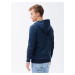 Ombre Sweatshirt B977-1 Námořnická modrá