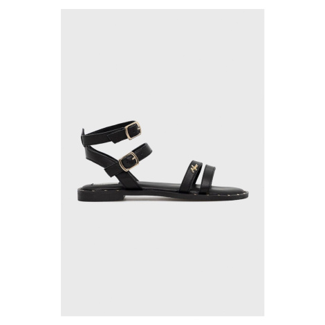 Kožené sandály Mexx Sandal Joyce dámské, černá barva