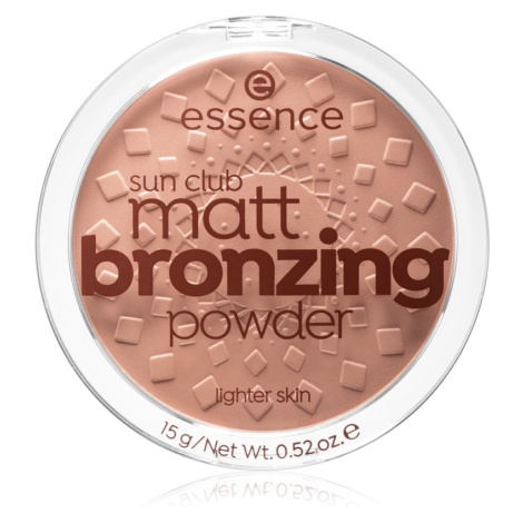 Essence Sun Club bronzující pudr odstín 01 natural 15 g