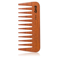 EVO Roy Detangling Comb hřeben na vlasy ze dřeva 1 ks