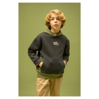 DEFACTO Boy Oversize Fit Hooded Thick Sweatshirt