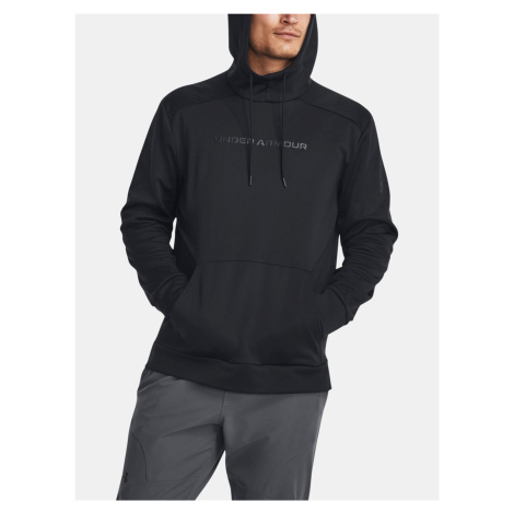 Under Armour Mikina UA Armour Fleece Wordmark HD-BLK - Pánské