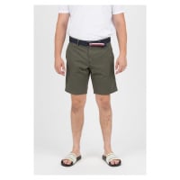 Shorts - TOMMY HILFIGER BROOKLYN SHORT LIGHT TWILL BELT green