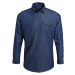 Premier Workwear Pánská džínová košile PR222 Indigo Denim