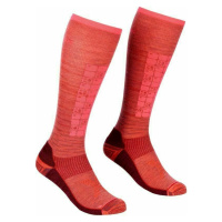 Ortovox Ski Compression Long W Blush Lyžařské ponožky