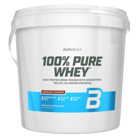 BioTech USA 100% Pure Whey 4000 g kokos-čokoláda