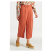 KALHOTY GANT WIDE CROPPED BELTED PANTS oranžová