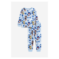 H & M - Pyžamo's potiskem - modrá