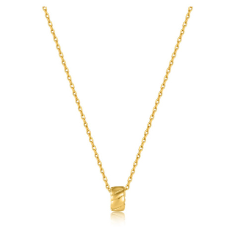 Ania Haie N038-03G Ladies Necklace - Smooth Twist