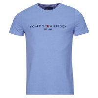 Tommy Hilfiger TOMMY LOGO TEE Modrá