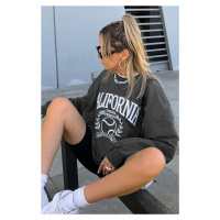 Madmext Mad Girls Smoked Sweatshirt