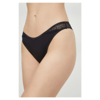 Kalhotky brazilky Calvin Klein Underwear černá barva, 000QF5152E