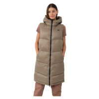 4F-VEST-AW23TVESF074-82S-LIGHT BROWN Hnědá