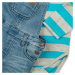 Kojenecký set chlapecký - tričko a kalhoty s laclem, Minoti, Leaf 6, modrá