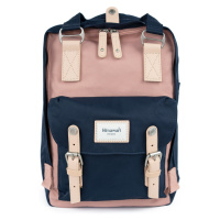 Himawari Unisex's Backpack Tr21288 Navy Blue/Pink