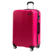 Velký rodinný cestovní kufr ROWEX Horizon Barva: Vínová