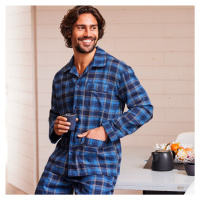 Kostkované flanelové pyžamo