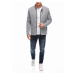 Men's transitional jacket EM-JANP-0100 - gray V1