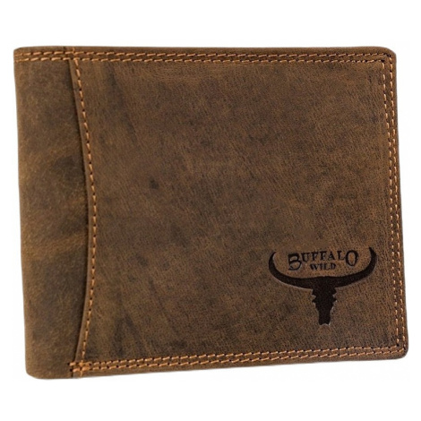 Buffalo wild hnědá pánská kožená peněženka