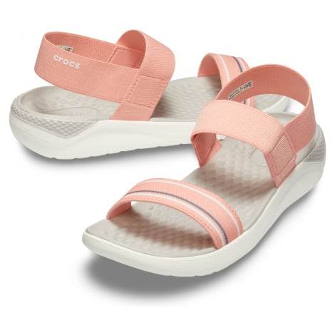 Crocs LiteRide Sandal W Melon/White W9