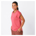 Blancheporte Jednobarevné tričko s knoflíčky terakota