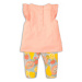 Kojenecká dívčí souprava - tričko a kalhoty, Minoti, Fruits 4, růžová - | 9-12m