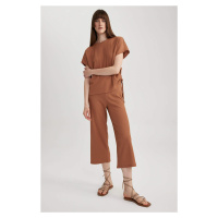 DEFACTO Regular Fit Ankle Length Trousers