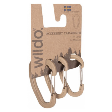 Karabina Accessory Carabiner Set [sada 3 ks] okrová Sturm MilTec