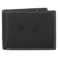 Kožená pánská peněženka WILD Eijah, černá