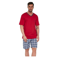 Pánské pyžamo Cornette 329/114 | červená