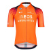 BIORACER Cyklistický dres s krátkým rukávem - INEOS GRENADIERS 2023 ICON TRAINING - modrá/oranžo