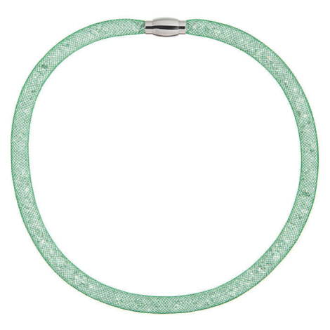 Preciosa Třpytivý náhrdelník Scarlette zelený 7250 66