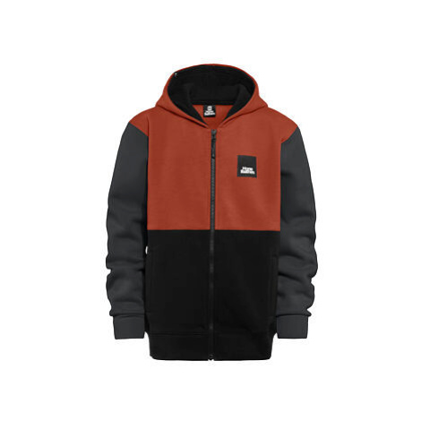 HORSEFEATHERS Dětská mikina Jordan II - ginger/gray RED