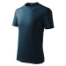 Malfini Basic Dětské triko 138 námořní modrá