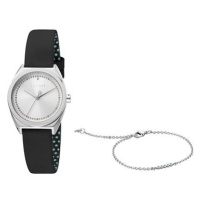 ESPRIT Slice Dot Silver Black ES1L100L0015