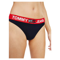 Dámská tanga Tommy Hilfiger UW0UW02823 | modrá