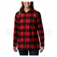 Columbia Holly Hideaway™ Flannel Shirt W 2012791658 - red lily/buffalo check