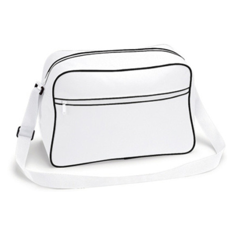 BagBase Unisex taška přes rameno 18 l BG14 White