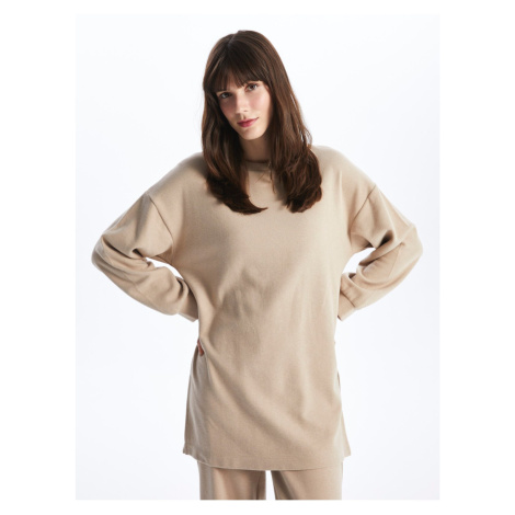 LC Waikiki Crew Neck Plain Long Sleeve Women's Tunic