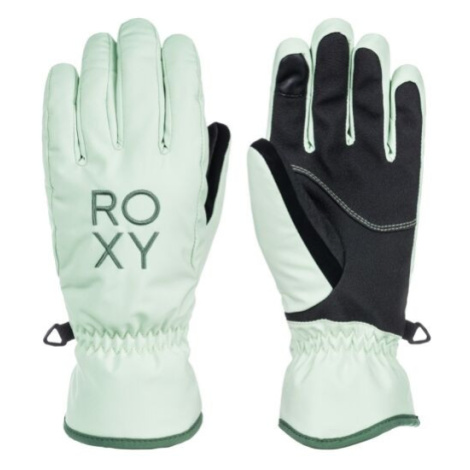 Roxy FRESHFIELD GLOVES Dámské zimní rukavice, světle zelená, velikost