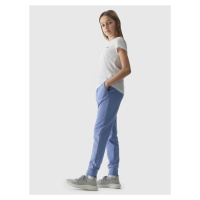 Dívčí tepláky typu jogger 4F - denim