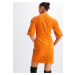 Bonprix RAINBOW žebrované šaty Barva: Hnědá, Mezinárodní