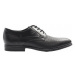 Černá kožená společenská obuv AM Shoe
