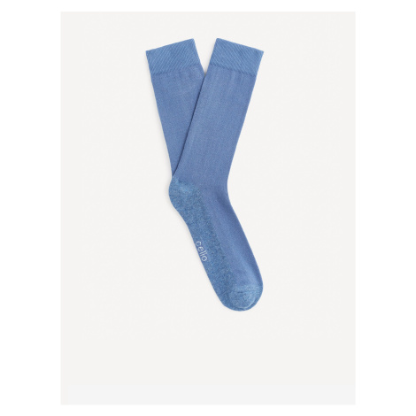 Modré pánské ponožky Celio Fisomel