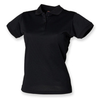 Henbury Dámské funkční polo tričko H476 Black