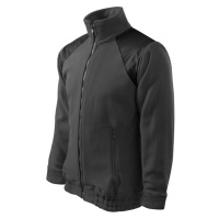 ESHOP - Mikina fleece unisex Jacket HI-Q 506 - ocelově šedá