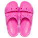 Dámské pantofle Crocs CLASSIC SANDAL neonově růžová