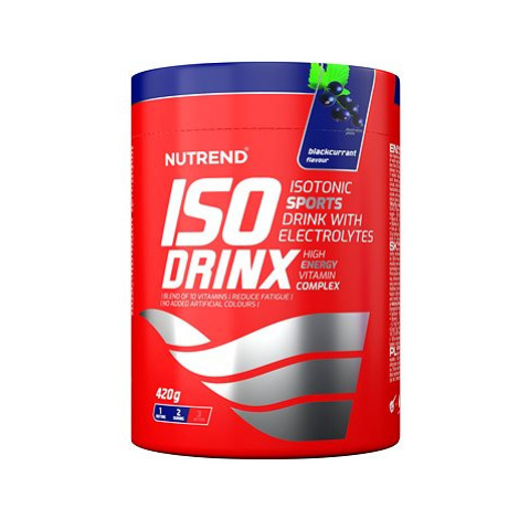 Nutrend Isodrinx, 420 g, černý rybíz