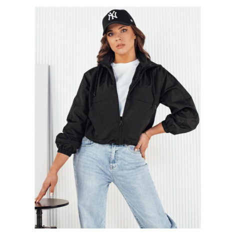 Černá dámská krátká bunda DStreet