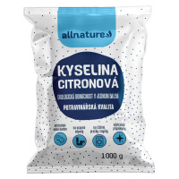 Allnature Allnature Kyselina citronová, 1000 g